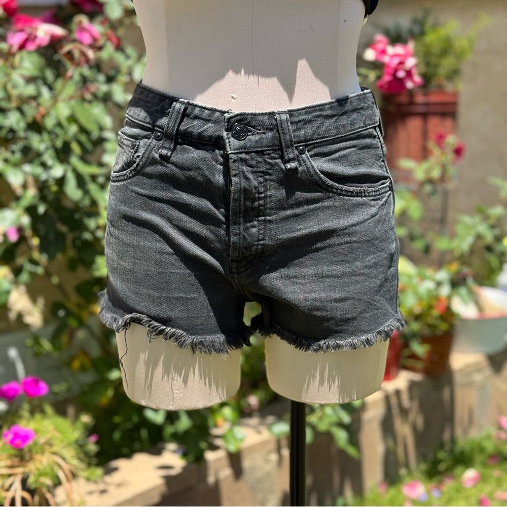 Free People Fringe Shorts Size 25